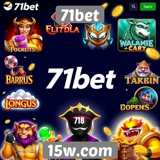Exploração das opções de jogos disponíveis no 71bet