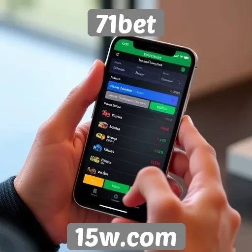 Avaliação da plataforma móvel do 71bet
